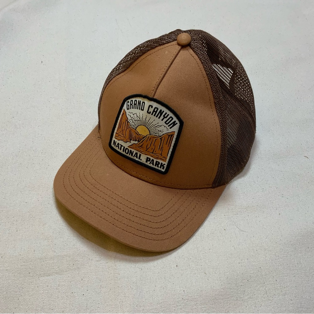Grand Canyon National Park Brown Trucker Hat